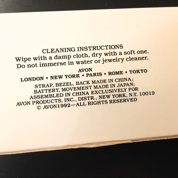 Rad Vintage 90’s Avon Watch Still in the Box - Picture 6 of 7